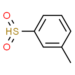 ChemSpider 2D Image | 1-(dioxo-$l^{5}-sulfanyl)-3-methyl-benzene | C7H7O2S