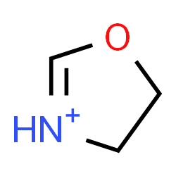 ChemSpider 2D Image | 4,5-Dihydro-1,3-oxazol-3-ium | C3H6NO