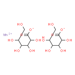 ChemSpider 2D Image | Manganese(2+) dihexonate | C12H22MnO14