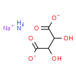 ChemSpider 2D Image | ammonium sodium tartrate | C4H8NNaO6