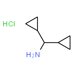 ChemSpider 2D Image | Dicyclopropyl-methylamine hydrochloride | C7H14ClN