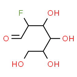 ChemSpider 2D Image | 2-Deoxy-2-fluorohexose | C6H11FO5