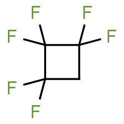 ChemSpider 2D Image | 1,1,2,2,3,3-Hexafluorocyclobutane | C4H2F6