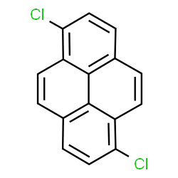 ChemSpider 2D Image | 1,6-Dichloropyrene | C16H8Cl2
