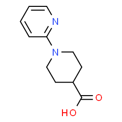 ChemSpider 2D Image | N-(PYRID-2-YL)PIPERIDINE-4-CARBOXYLIC ACID | C11H14N2O2