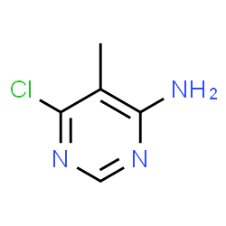 ChemSpider 2D Image | 6-chloro-5-methylpyrimidin-4-amine | C5H6ClN3