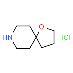 ChemSpider 2D Image | 1-Oxa-8-azaspiro[4.5]decane hydrochloride | C8H16ClNO