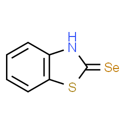 ChemSpider 2D Image | 2-Benzothiazoleselenol | C7H5NSSe