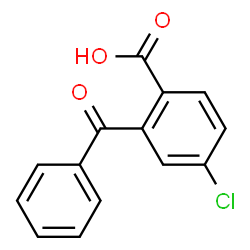 ChemSpider 2D Image | 2-Benzoyl-4-chlorobenzoic acid | C14H9ClO3