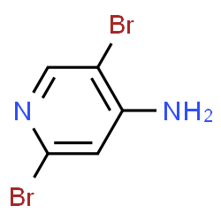 ChemSpider 2D Image | 2,5-Dibromo-4-pyridinamine | C5H4Br2N2