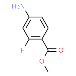 ChemSpider 2D Image | Methyl 4-amino-2-fluorobenzoate | C8H8FNO2