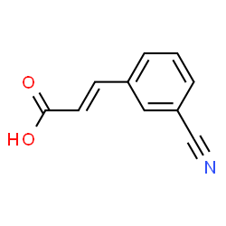 ChemSpider 2D Image | 3-Cyanocinnamic Acid | C10H7NO2