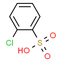 ChemSpider 2D Image | 2-Chlorobenzenesulfonic acid | C6H5ClO3S