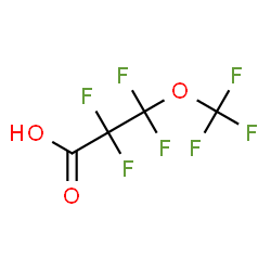 ChemSpider 2D Image | Perfluoromethoxypropionic acid | C4HF7O3