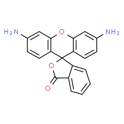 ChemSpider 2D Image | 3',6'-Diaminofluoran | C20H14N2O3