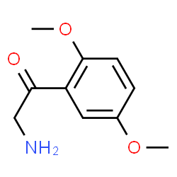 ChemSpider 2D Image | 2-Amino-1-(2,5-dimethoxyphenyl)ethanone | C10H13NO3