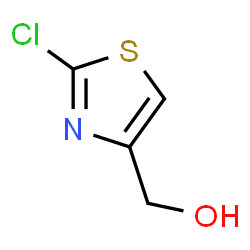 ChemSpider 2D Image | 2-Chloro-4-(hydroxymethyl)thiazole | C4H4ClNOS