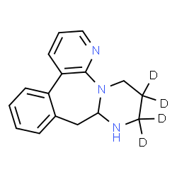 ChemSpider 2D Image | (11,11,12,12-~2~H_4_)-9,9a,10,11,12,13-Hexahydropyrido[3,2-a]pyrimido[1,2-c][3]benzazepine | C16H13D4N3
