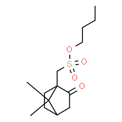 ChemSpider 2D Image | Butyl (7,7-dimethyl-2-oxobicyclo[2.2.1]hept-1-yl)methanesulfonate | C14H24O4S
