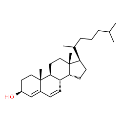 ChemSpider 2D Image | (3beta,14beta,20xi)-Cholesta-4,6-dien-3-ol | C27H44O