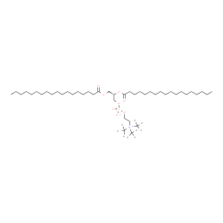ChemSpider 2D Image | (2S)-2,3-Bis(stearoyloxy)propyl 2-{tris[(~2~H_3_)methyl]ammonio}ethyl phosphate | C44H79D9NO8P