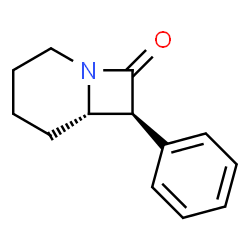 ChemSpider 2D Image | (6S,7S)-7-Phenyl-1-azabicyclo[4.2.0]octan-8-one | C13H15NO