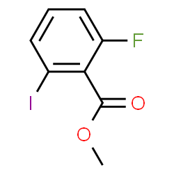 ChemSpider 2D Image | Methyl 2-fluoro-6-iodobenzoate | C8H6FIO2