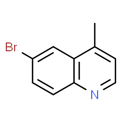 ChemSpider 2D Image | 6-Bromo-4-methylquinoline | C10H8BrN