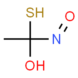 ChemSpider 2D Image | 1-Nitroso-1-sulfanylethanol | C2H5NO2S
