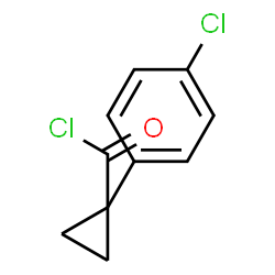 ChemSpider 2D Image | 1-(4-Chlorophenyl)cyclopropanecarbonyl chloride | C10H8Cl2O
