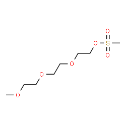ChemSpider 2D Image | 2-[2-(2-Methoxyethoxy)ethoxy]ethyl methanesulfonate | C8H18O6S