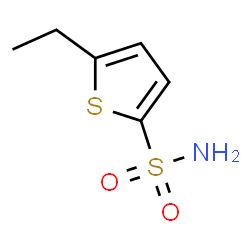 ChemSpider 2D Image | 5-Ethyl-2-thiophenesulfonamide | C6H9NO2S2