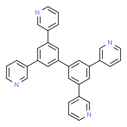ChemSpider 2D Image | 3,3',3'',3'''-(3,3',5,5'-Biphenyltetrayl)tetrapyridine | C32H22N4
