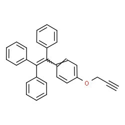 ChemSpider 2D Image | 1-(2-Propyn-1-yloxy)-4-(triphenylvinyl)benzene | C29H22O