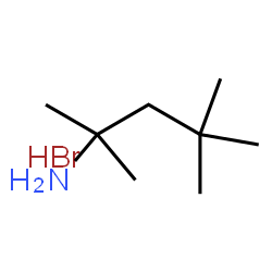 ChemSpider 2D Image | 2,4,4-Trimethyl-2-pentanamine hydrobromide (1:1) | C8H20BrN