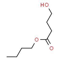 ChemSpider 2D Image | Butyl 4-hydroxybutanoate | C8H16O3