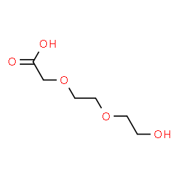 ChemSpider 2D Image | [2-(2-Hydroxyethoxy)ethoxy]acetic acid | C6H12O5