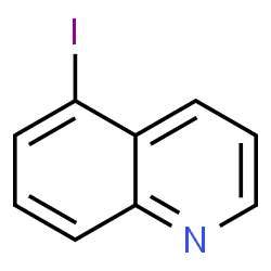 ChemSpider 2D Image | 5-Iodoquinoline | C9H6IN