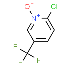 ChemSpider 2D Image | 2-Chloro-5-(trifluoromethyl)pyridine 1-oxide | C6H3ClF3NO
