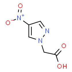 ChemSpider 2D Image | (4-Nitro-pyrazol-1-yl)-acetic acid | C5H5N3O4
