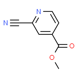 ChemSpider 2D Image | Methyl 2-cyanoisonicotinate | C8H6N2O2