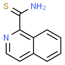 ChemSpider 2D Image | 1-Isoquinolinecarbothioamide | C10H8N2S