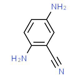 ChemSpider 2D Image | 2,5-Diaminobenzonitrile | C7H7N3