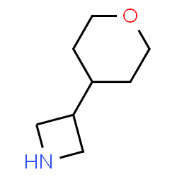 ChemSpider 2D Image | 3-(Tetrahydro-2H-pyran-4-yl)azetidine | C8H15NO
