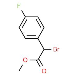 ChemSpider 2D Image | Methyl bromo(4-fluorophenyl)acetate | C9H8BrFO2