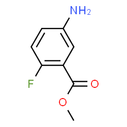 ChemSpider 2D Image | Methyl 5-amino-2-fluorobenzoate | C8H8FNO2