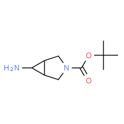 ChemSpider 2D Image | 6-AMINO--3-BOC-3-AZABICYCLO[3.1.0]HEXANE | C10H18N2O2