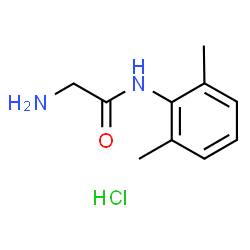 ChemSpider 2D Image | glycinexylidide hydrochloride | C10H15ClN2O