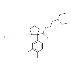 ChemSpider 2D Image | METCARAPHEN HCL | C20H32ClNO2