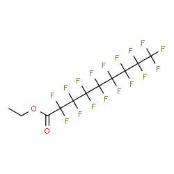 ChemSpider 2D Image | Ethyl perfluorononanoate | C11H5F17O2